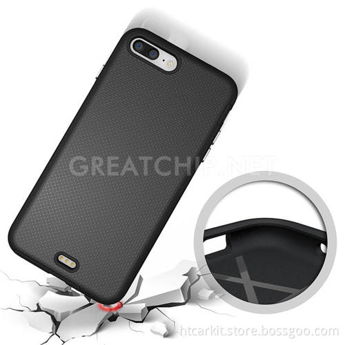 Solid Color Honeycomb Cover for iPhone 7/7 Plus Rugged case